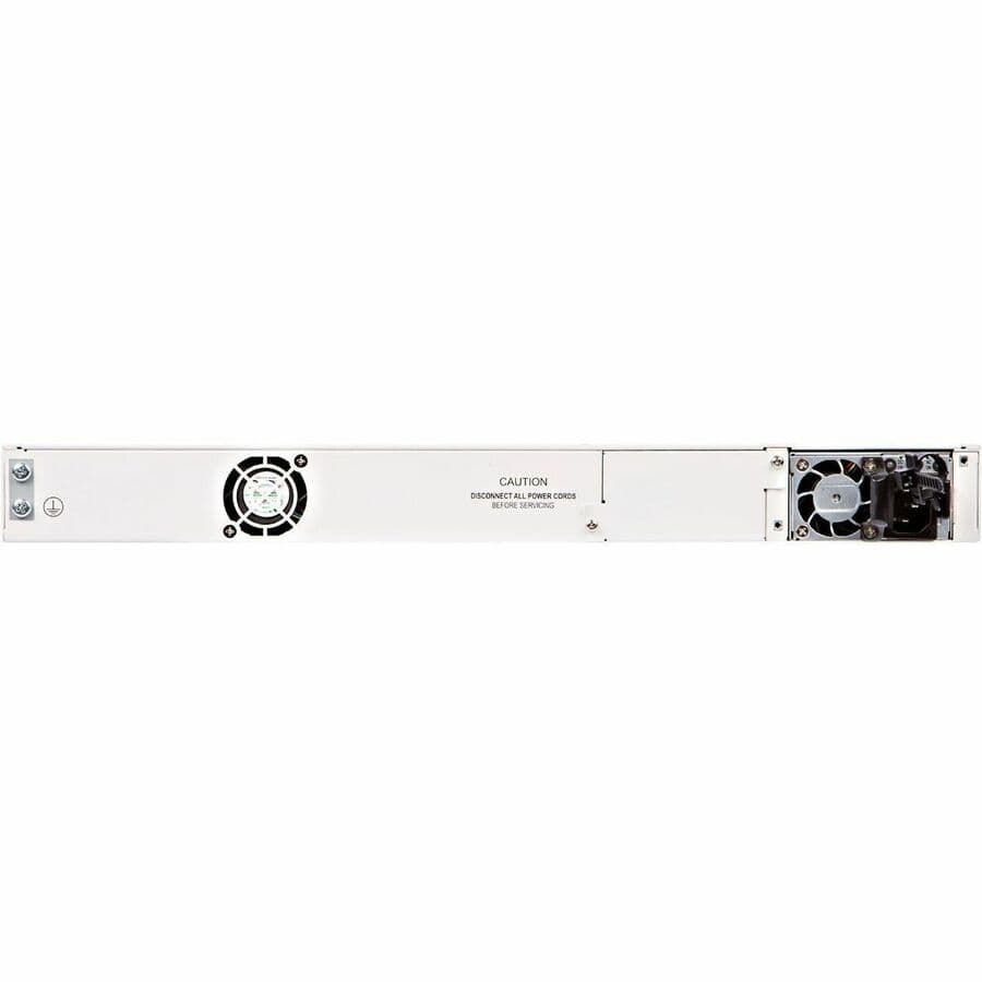 Fortinet FS-524D-FPOE 24-port PoE+ Layer 2/3 rack-mount switch with FortiLink support