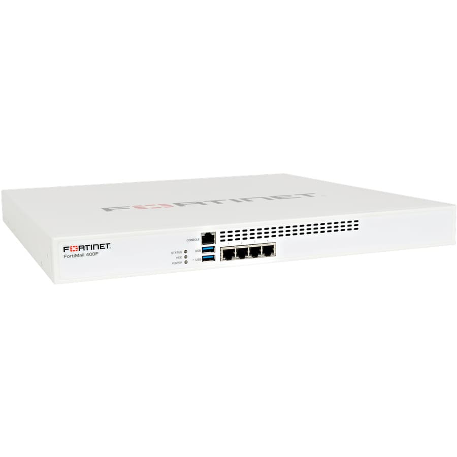 Fortinet FortiMail 400F Bundle 5YR email security appliance with 5-year support and protection