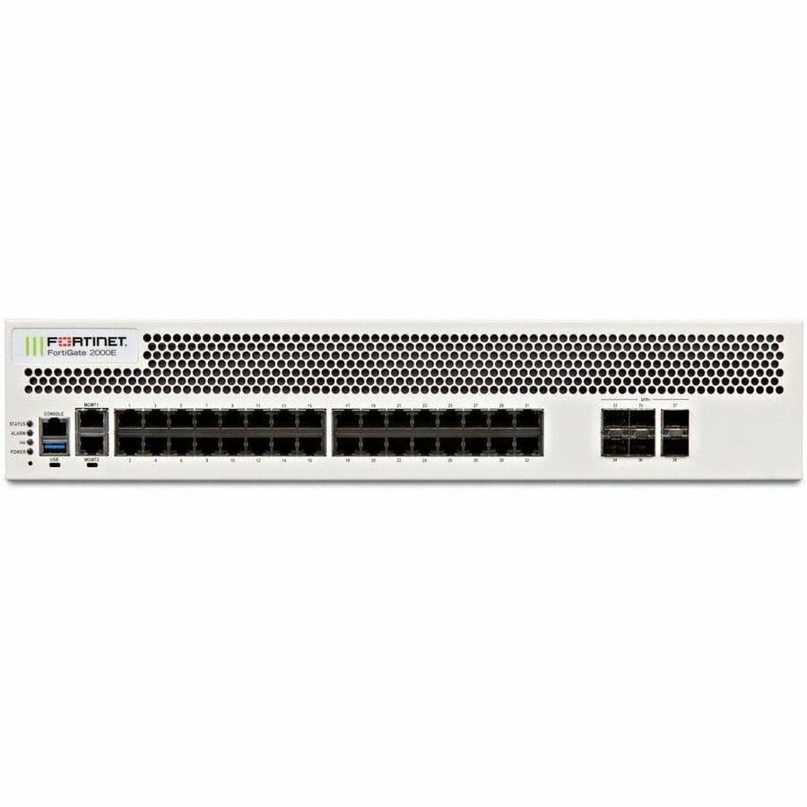 Fortinet FortiGate-2000E enterprise firewall hardware bundle with 1 year FortiCare