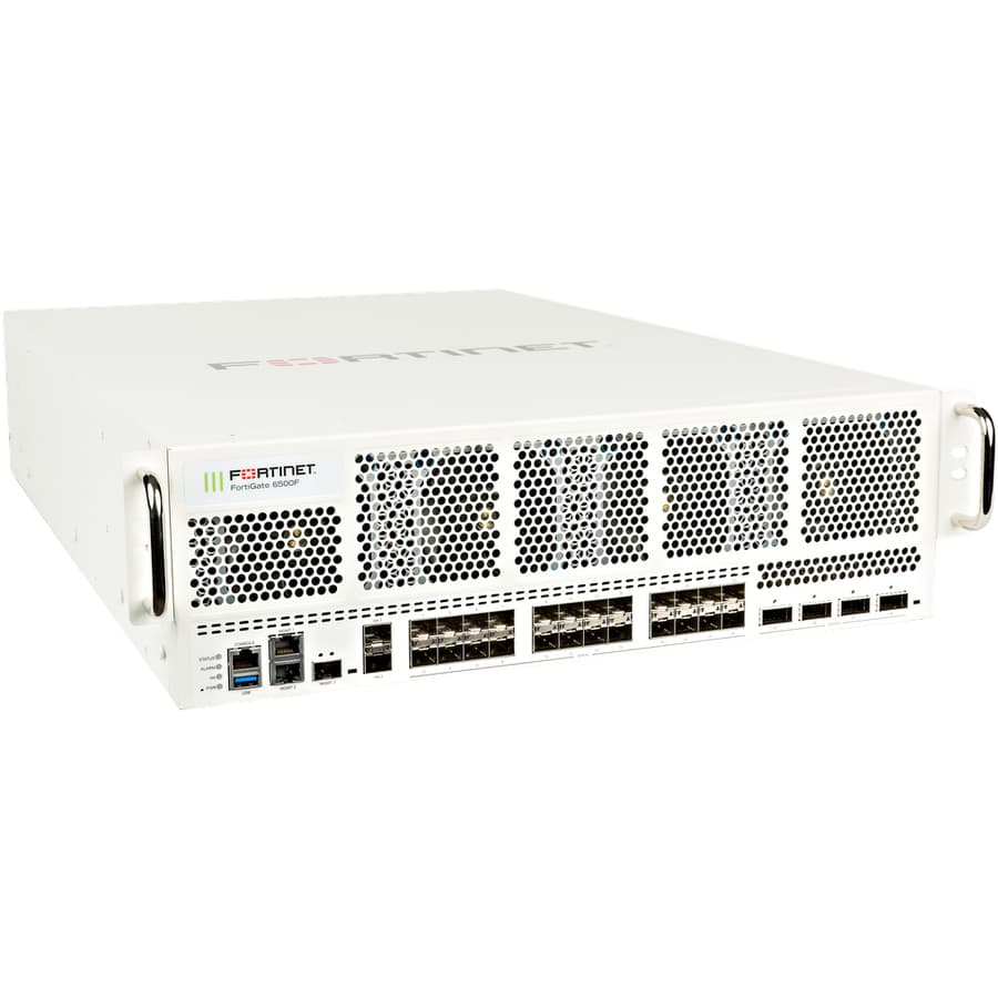 Fortinet FortiGate-6500F hardware bundle with 3-year FortiCare Premium and FortiGuard Enterprise