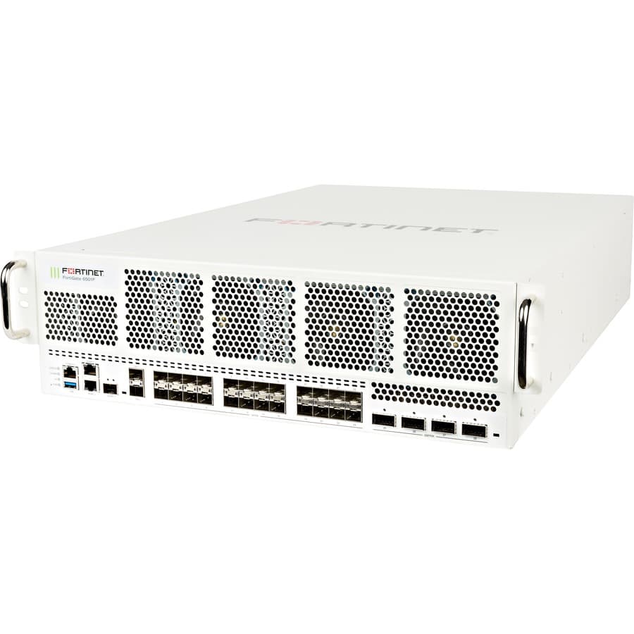 Fortinet FortiGate-6501F-DC firewall appliance bundle with 3-year FortiCare Premium and FortiGuard Enterprise