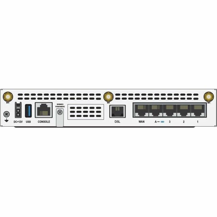 Fortinet FortiWiFi-50G-DSL hardware plus 5-year FortiCare Premium and FortiGuard UTM bundle