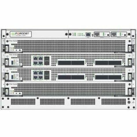 Fortinet FortiGate 7030E QSFP28 6U modular firewall chassis with 100GE QSFP28 slots
