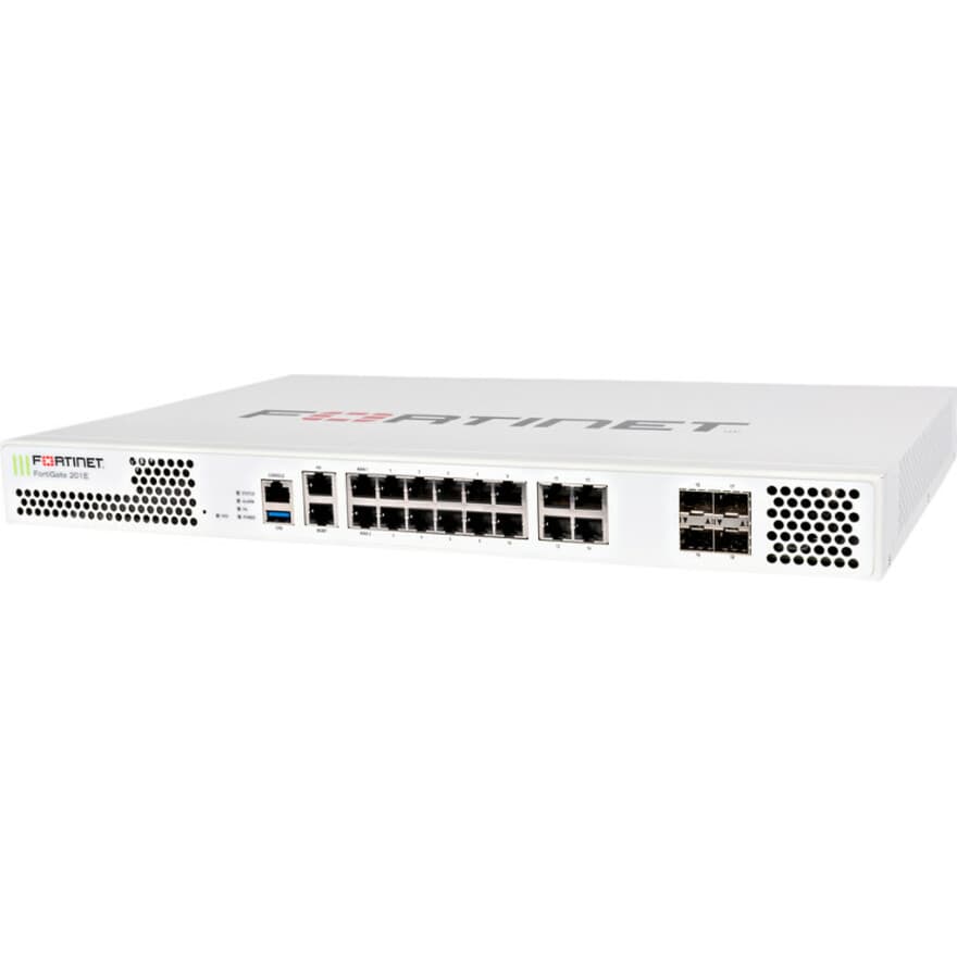 Fortinet FG-201E-LENC dedicated firewall appliance for enterprise edge security