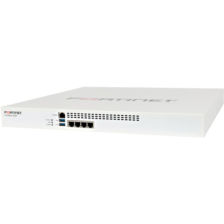 Fortinet FortiMail 400F Bundle 5YR email security appliance with 5-year support and protection