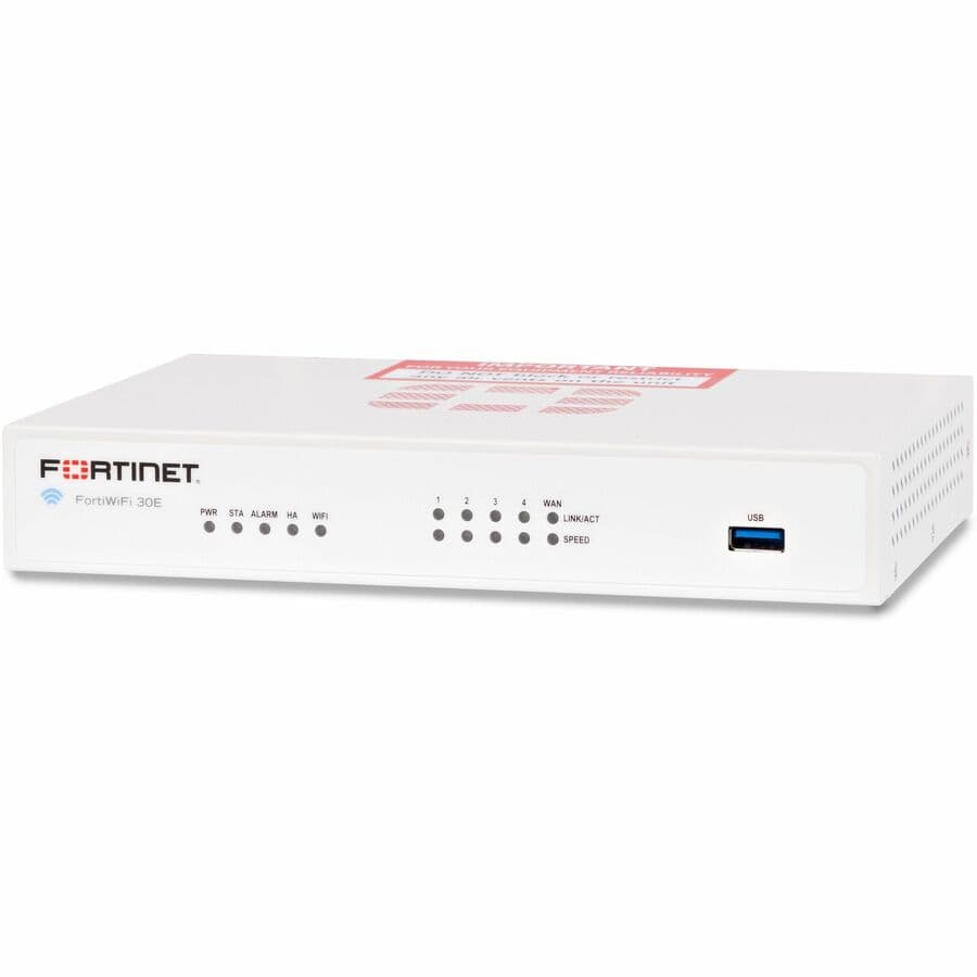 Fortinet FortiWiFi-30E Plus enterprise bundle with 3-year CSPP support