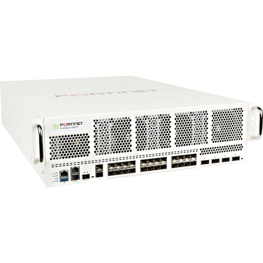 Fortinet FortiGate-6501F hardware bundle with 5-year FortiCare Premium and FortiGuard Enterprise