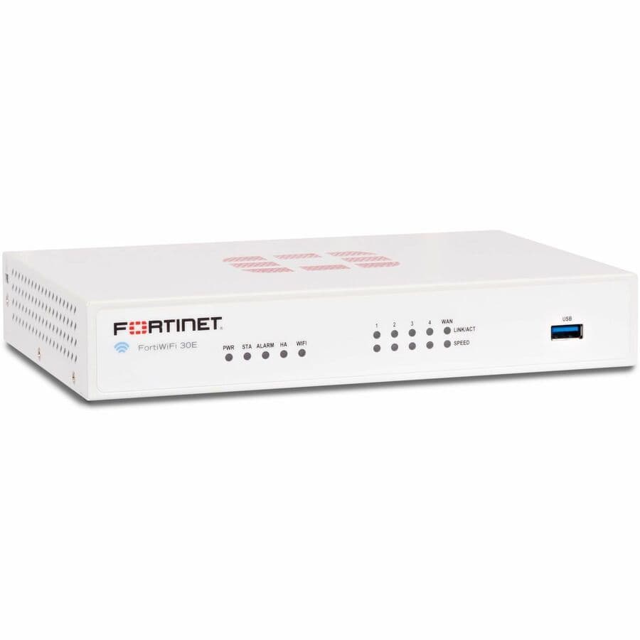 Fortinet FortiWiFi-30E Plus 3-year CSPP support bundle for branch security coverage