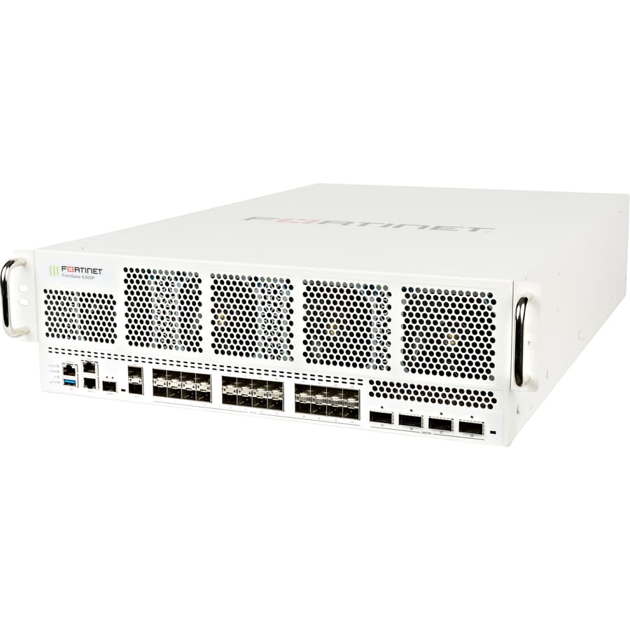 Fortinet FortiGate 6300F hardware bundle with 5-year FortiCare Premium and FortiGuard Enterprise