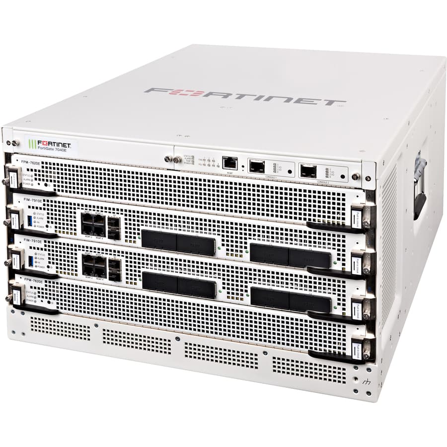Fortinet FortiGate 7040E enterprise firewall bundle with 1 year of FortiCare Premium and FortiGuard UTP