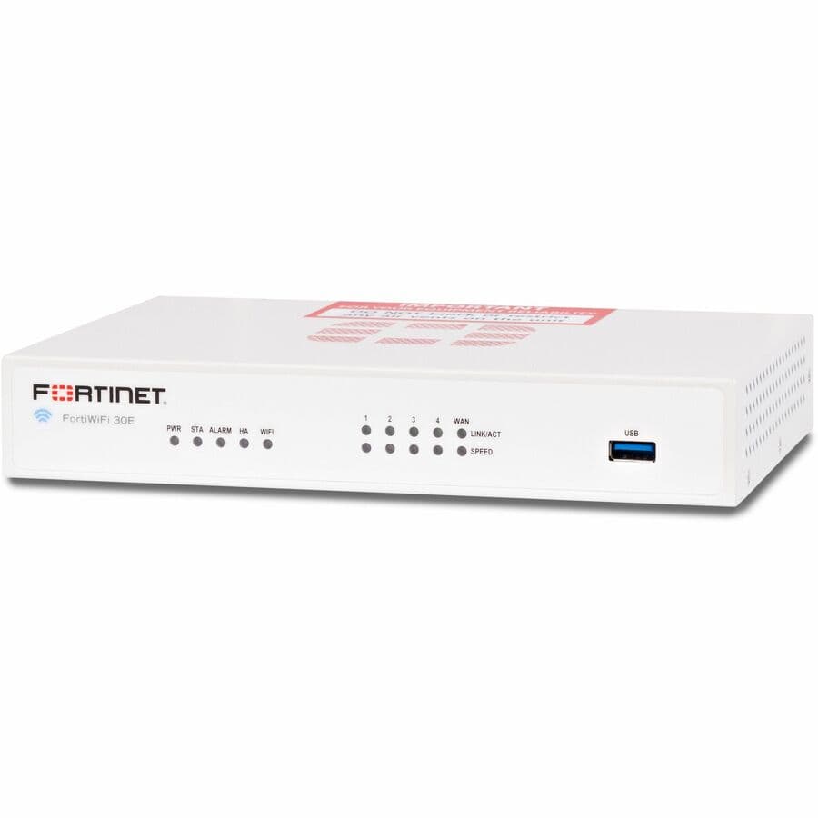 Fortinet FortiWiFi-30E Plus 1-year CSPP enterprise support bundle for firewall coverage