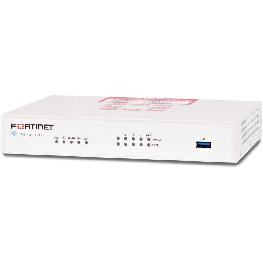 Fortinet FortiWiFi-30E Plus 1-year CSPP threat protection bundle for branch firewall support