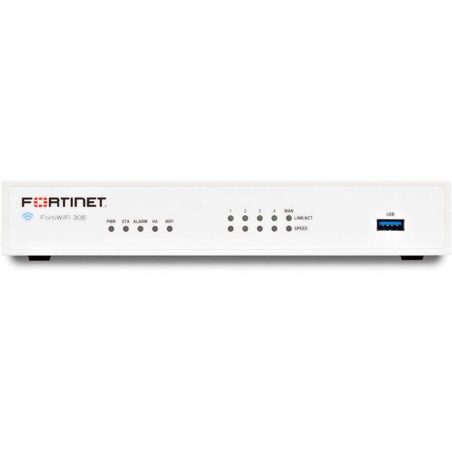 Fortinet FortiWiFi-30E Plus 3-year CSPP enterprise bundle for branch firewall and VPN security