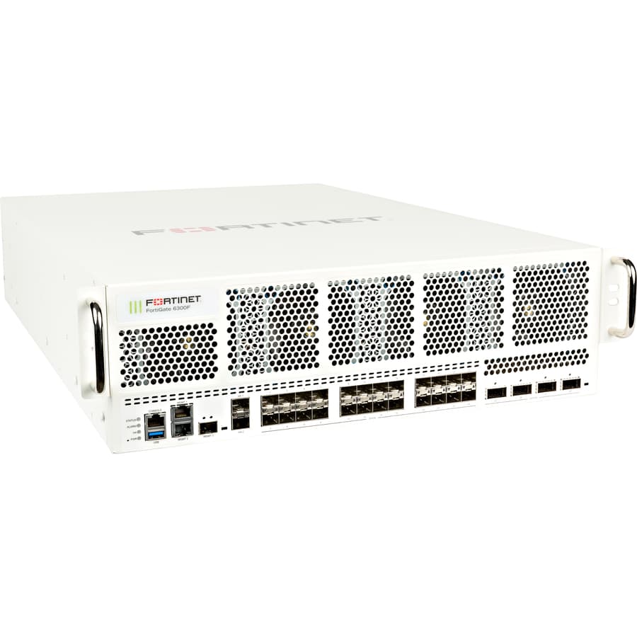 Fortinet FortiGate 6300F firewall bundle with 3 years of FortiCare Premium and FortiGuard Enterprise