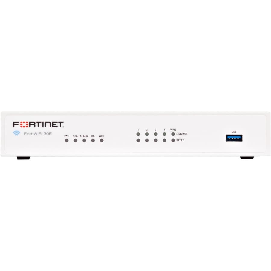 Fortinet FortiWiFi-30E Plus 3-year CSPP UTP support bundle for long-term firewall coverage