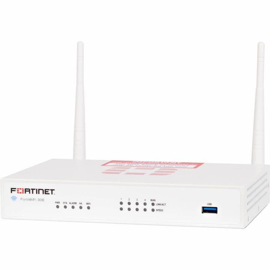 Fortinet FortiWiFi-30E Plus 3-year CSPP threat protection bundle for small branch security