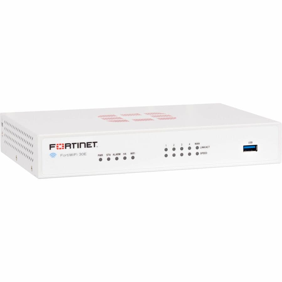 Fortinet FortiWiFi-30E Plus 3-year CSPP threat protection bundle for small branch security