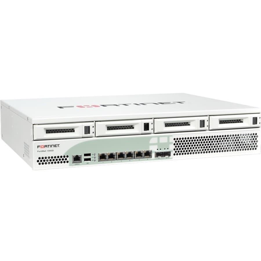 Fortinet FML-1000D-G Email Security Appliance | Rack-Mountable, SFP