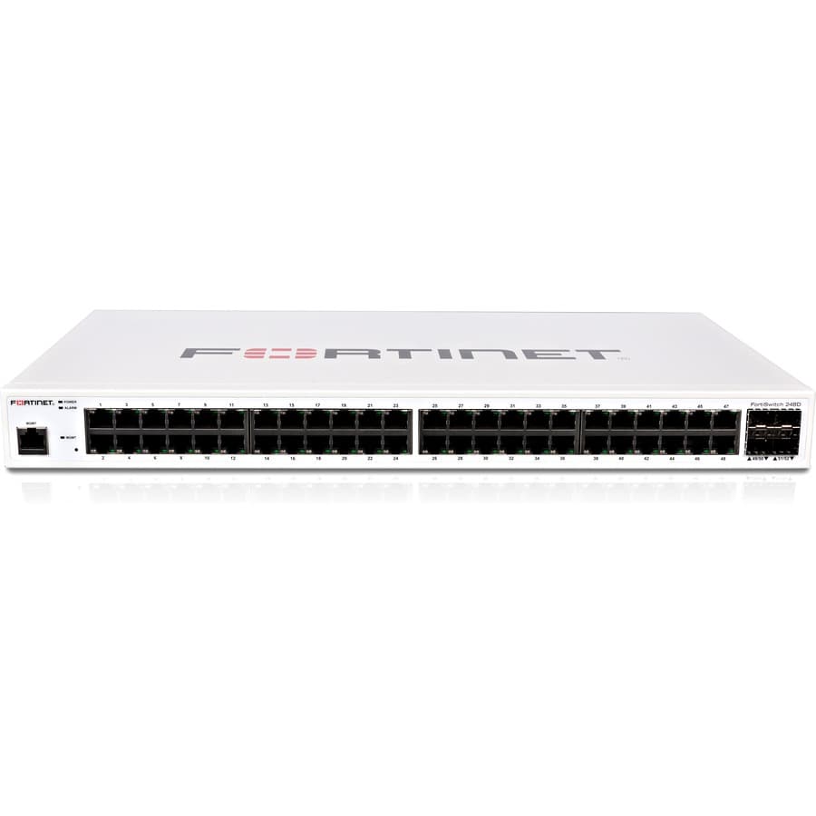FortiSwitch 248D Fortinet FS-248D 48 GE RJ45, 4 GE SFP | Layer 2/3