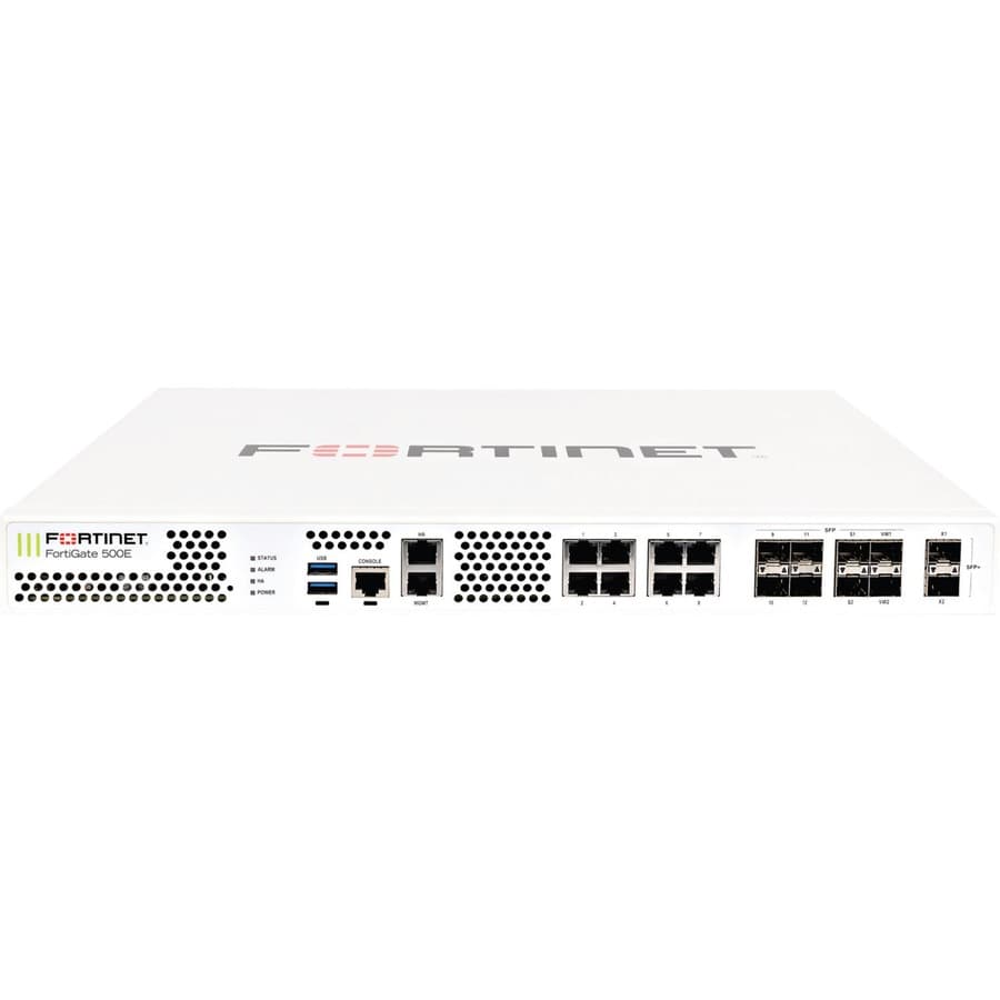 Fortinet FortiGate 500E FG-500E 8 SFP 8 RJ45 2 USB 2 GE | Enterprise