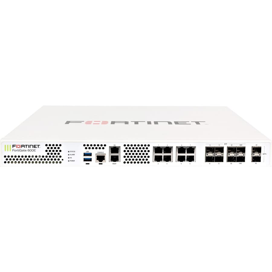 FortiGate 600E Fortinet FG-600E Firewall | NGFW, Rack Mount, Enterprise