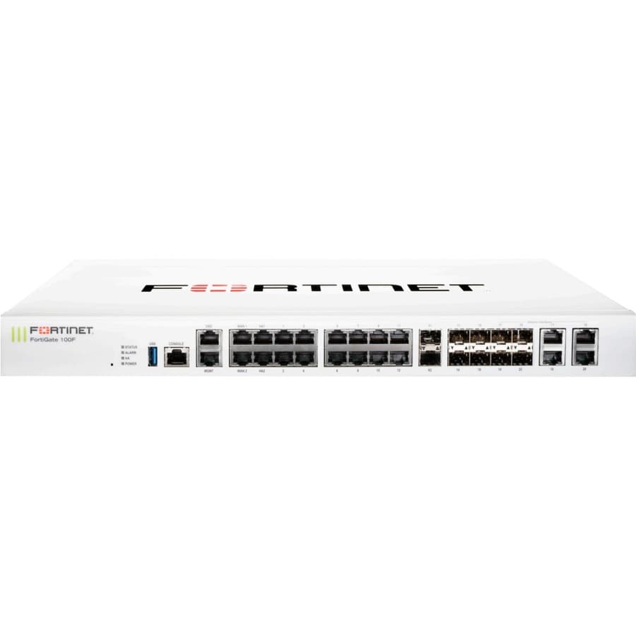 FortiGate 100F LENC Fortinet 1U NGFW | Branch Firewall, Enterprise