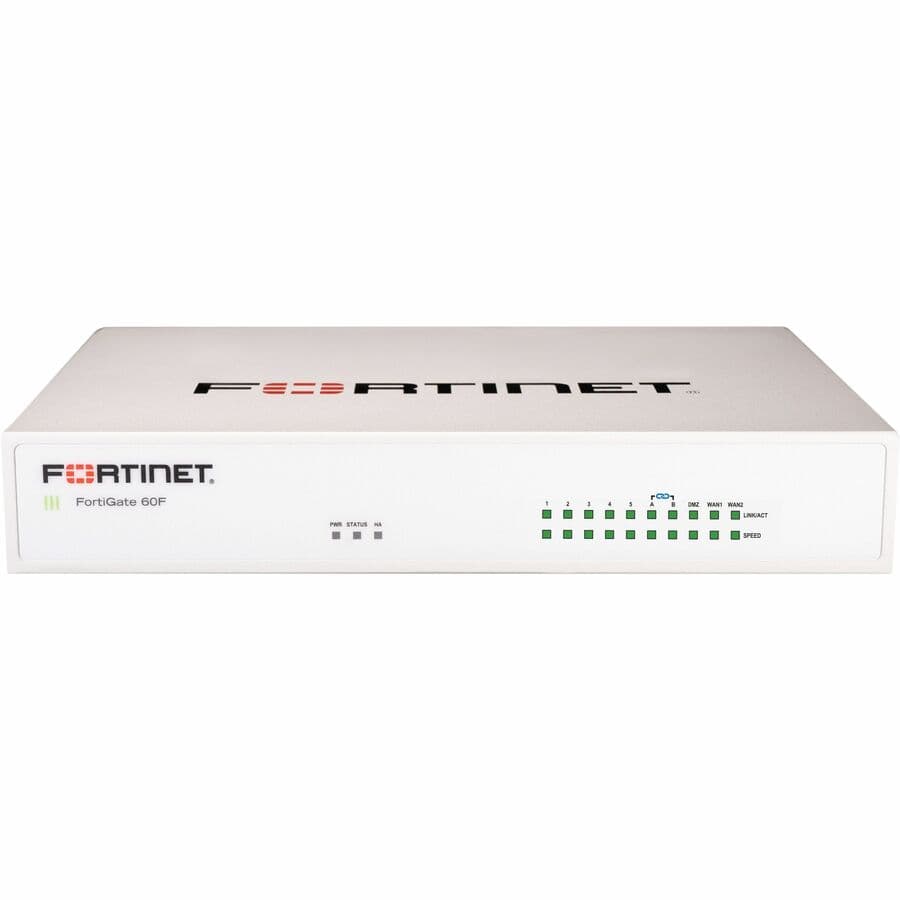 Fortinet FortiGate 60F Bundle FWF-60F-B-BDL-983-12 | Firewall Security