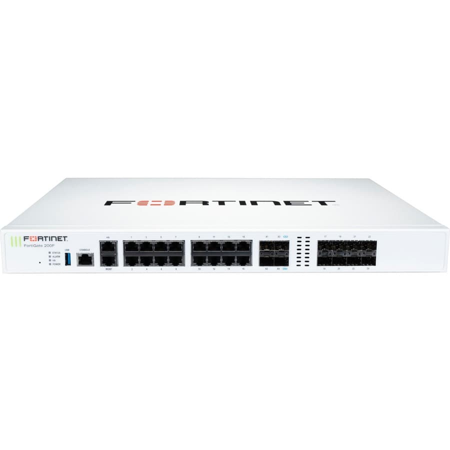 Fortinet FG-200F Next-Gen Firewall | Enterprise Security, Rack Mount