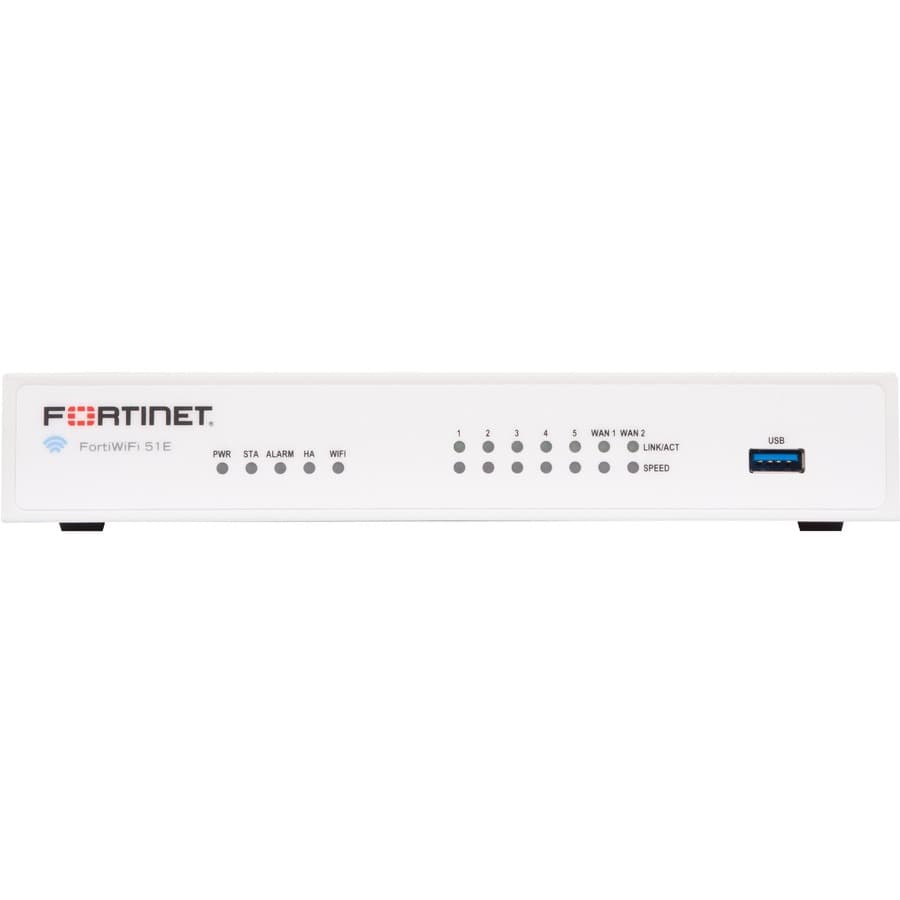 Fortinet FortiWiFi 51E 3-Year FortiCare Bundle | Firewall, UTP, Enterprise