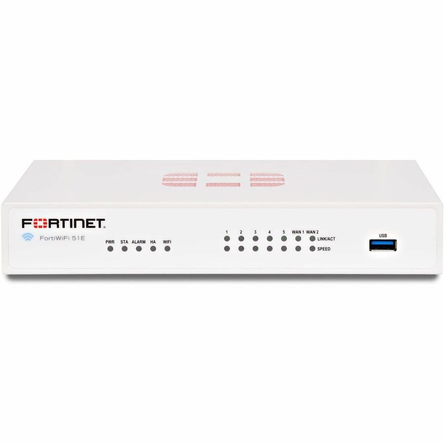 Fortinet FortiWiFi 51E 1-Year FortiCare Premium Bundle | Firewall, Security