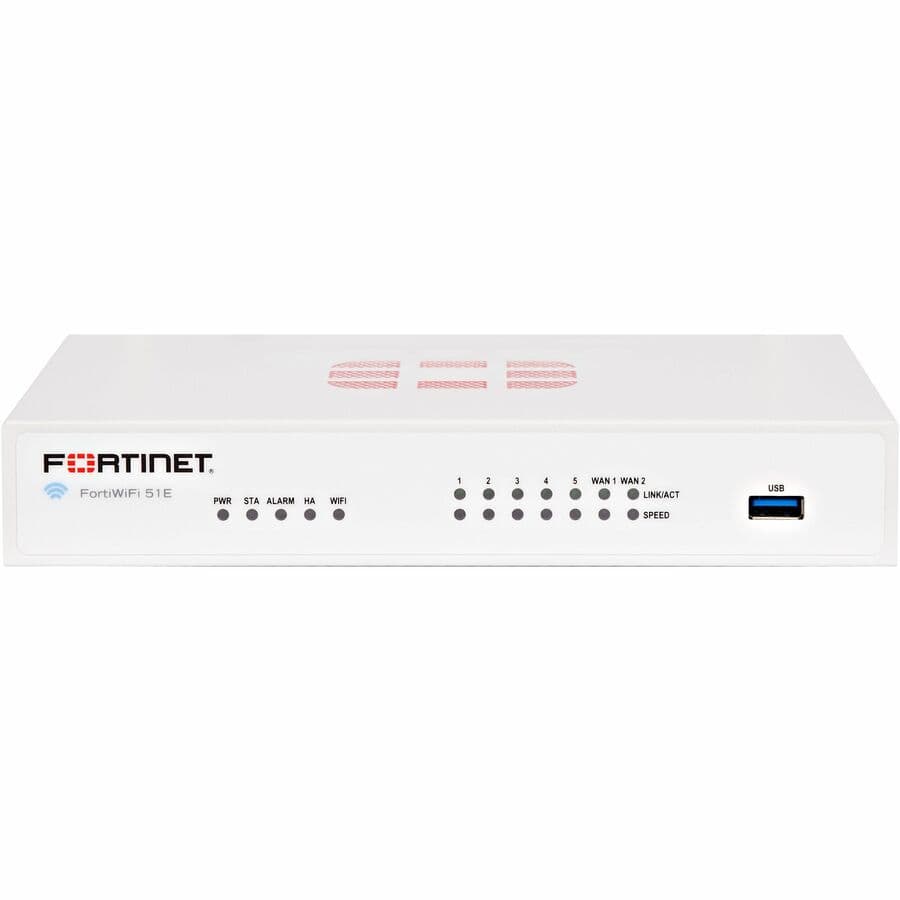 Fortinet FortiGate 51E 1-Year FortiCare Threat Protection | Firewall Support