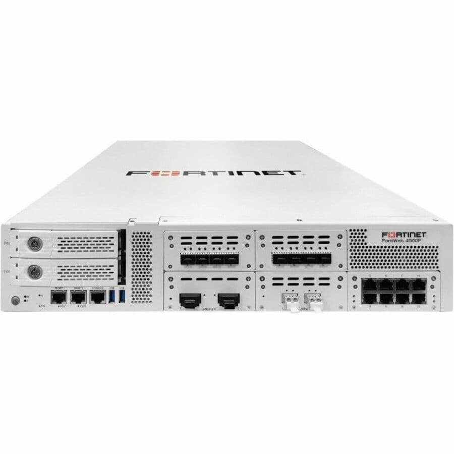 FortiWeb 4000F Fortinet FWB-4000F Web Application Firewall | Enterprise Security