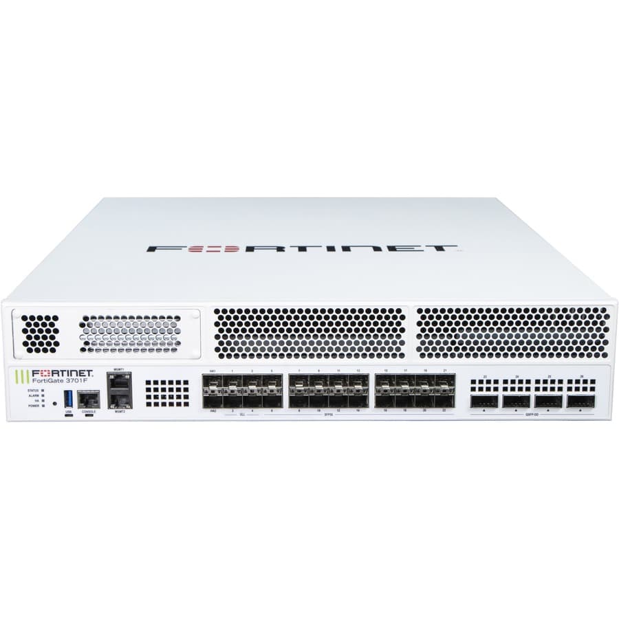 Fortinet FortiGate 3701F FG-3701F 400 GE QSFP-DD | Enterprise Firewall