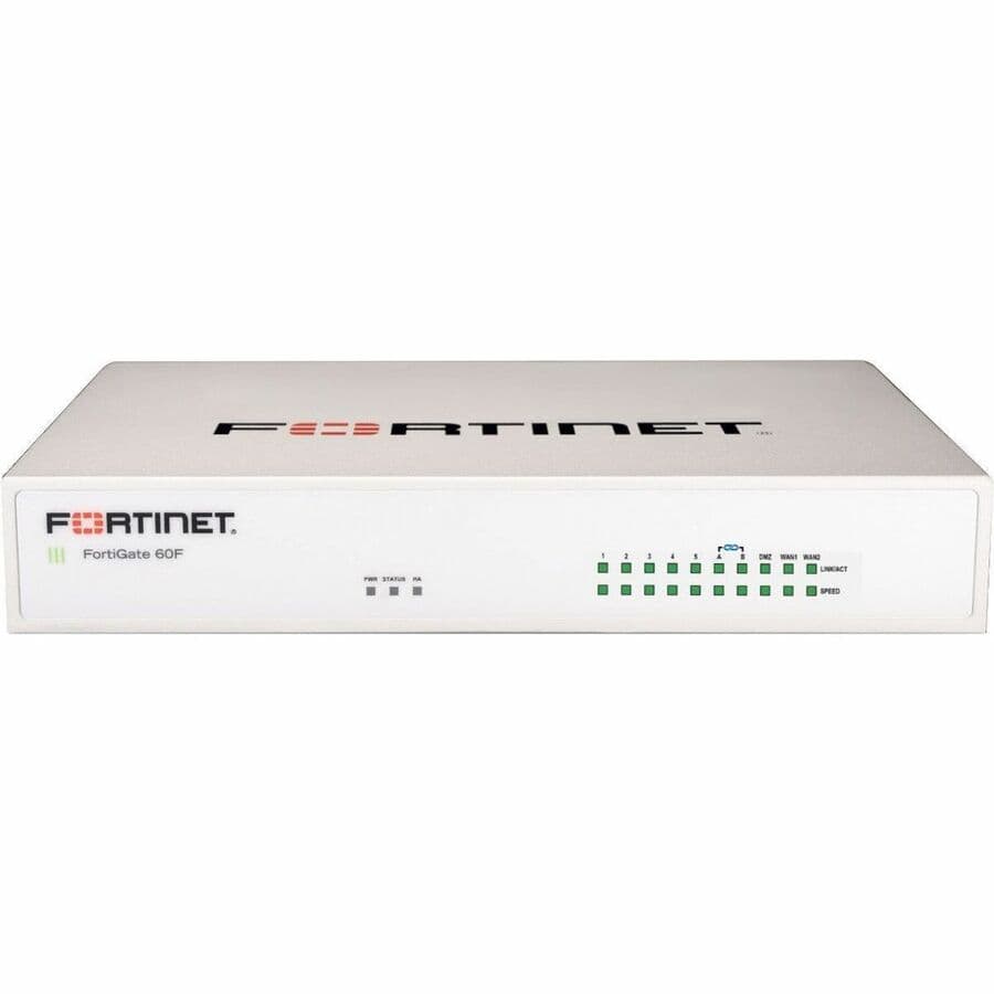 FortiGate 60F EP 1YR Fortinet Hardware + 1 Year | Enterprise Protection
