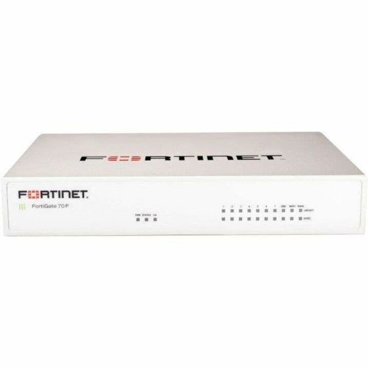 FortiGate 70F EP 1YR Fortinet FG-70F-BDL-809-12 | Next-Gen Firewall
