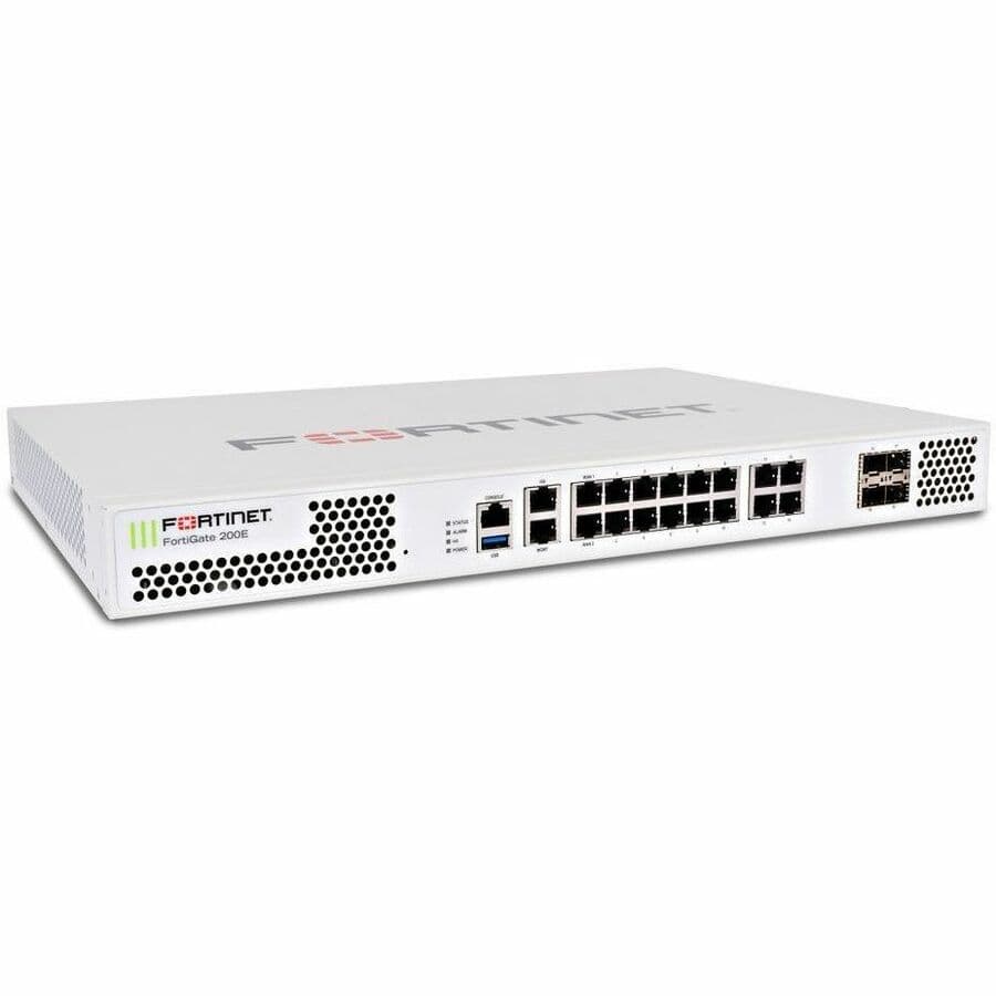 Fortinet FortiGate-200E FG-200E-BDL-809-12 | Enterprise Firewall, Security