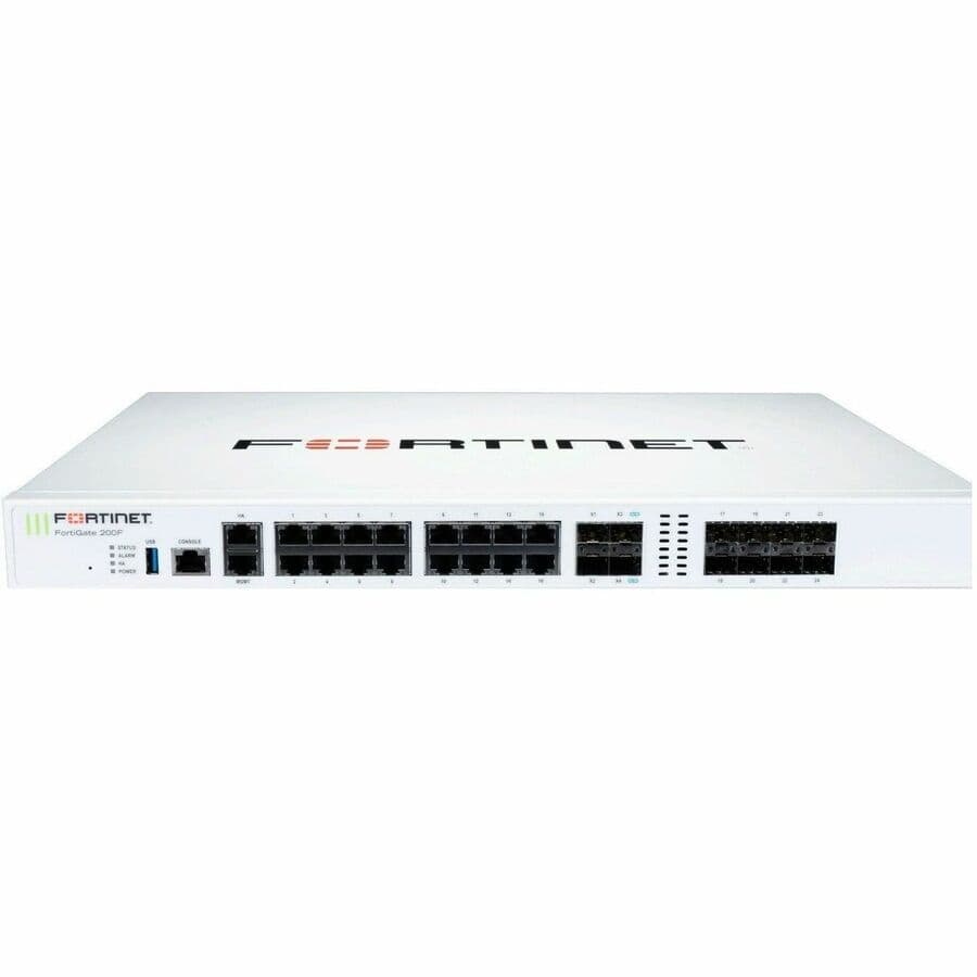 FortiGate 200F Hardware Plus 1 Year Fortinet Firewall | Enterprise, Rack