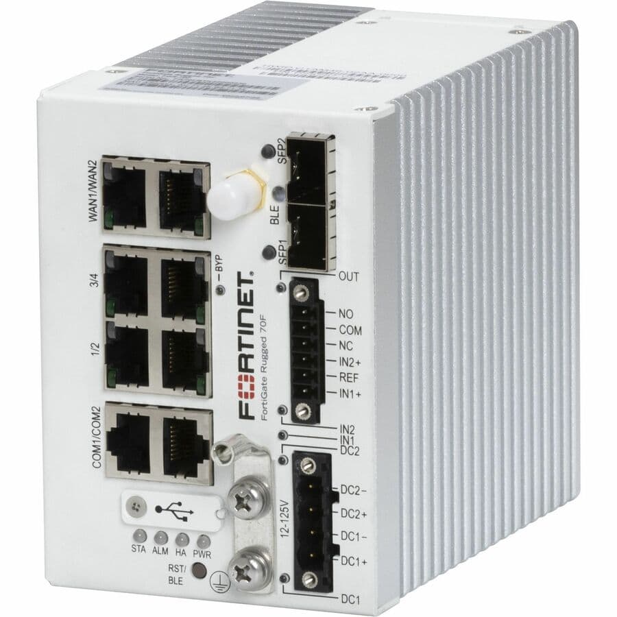 FortiGate Rugged 70F Fortinet EP 1 Year | Rugged Firewall, Enterprise