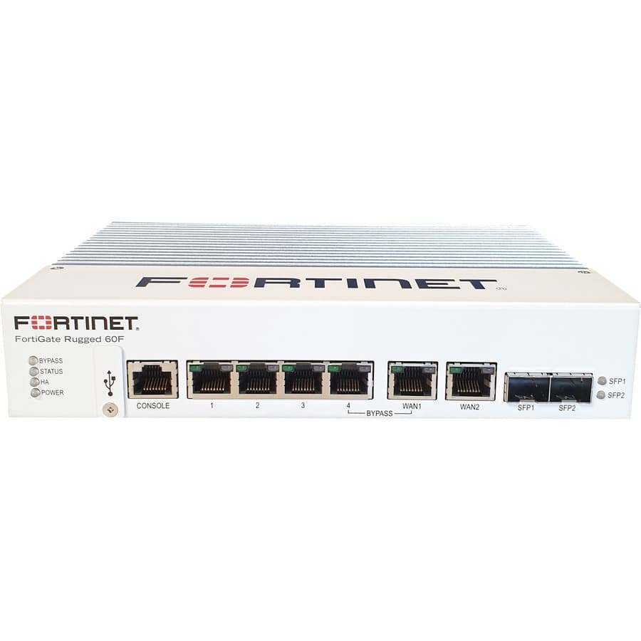 Fortinet FGR-60F-3G4G-BDL-809-12 Rugged Firewall 1-Year | Enterprise Security