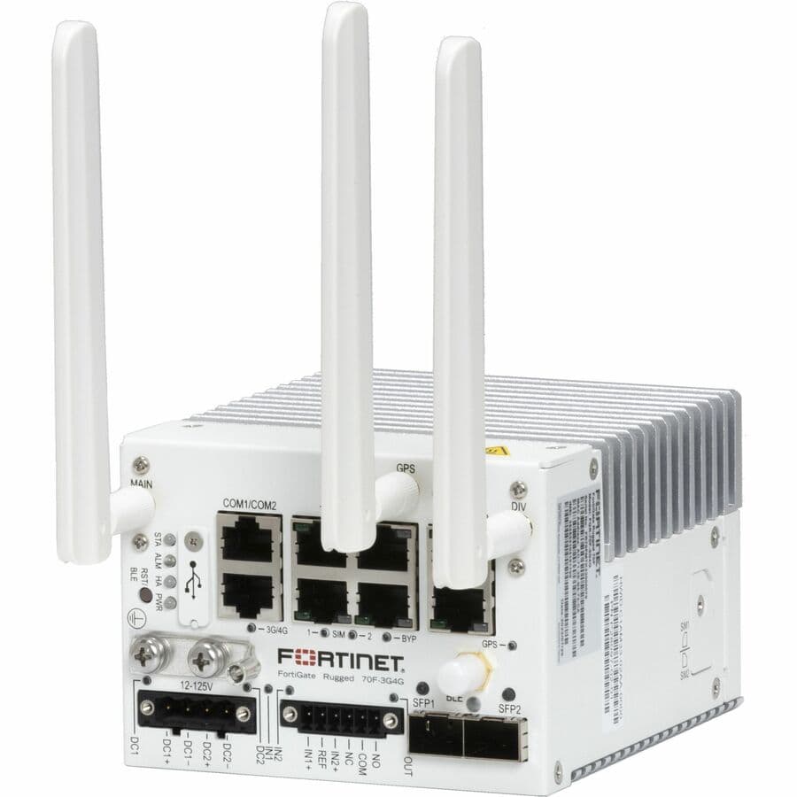 FortiGate Rugged 70F 3G4G Fortinet Firewall | Enterprise, Rugged