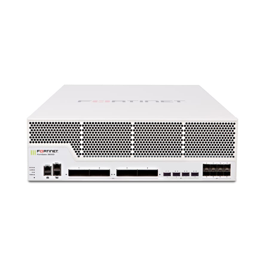Fortinet FG-3810D-DC-NEBS appliance with 4 100G CFP2 slots for carrier-grade data center deployment