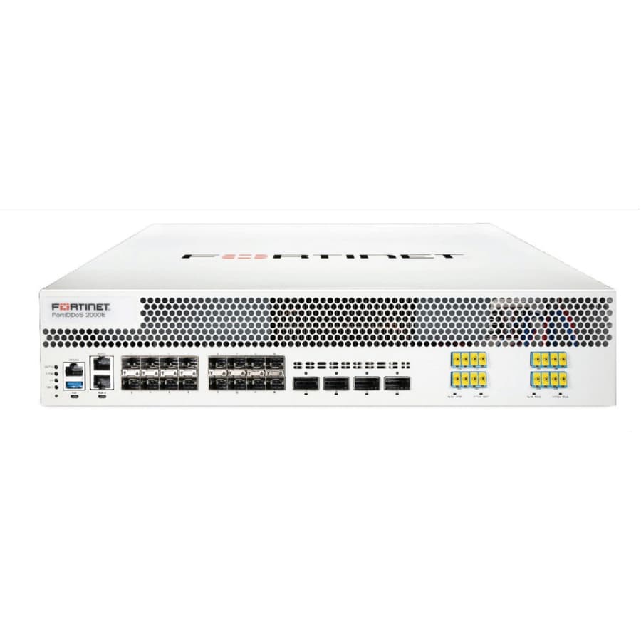 FortiDDoS 1500E Fortinet 2U rack-mount DDoS mitigation appliance with redundant AC power