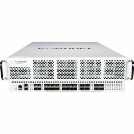Fortinet FortiGate 4200F chassis firewall with 8 x 100GE and 18 x 25GE/10GE slots
