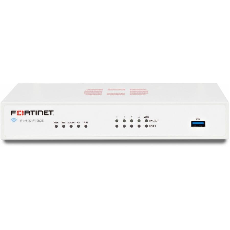 Fortinet FortiWiFi-30E Plus 3-year CSPP UTP bundle for branch firewall security