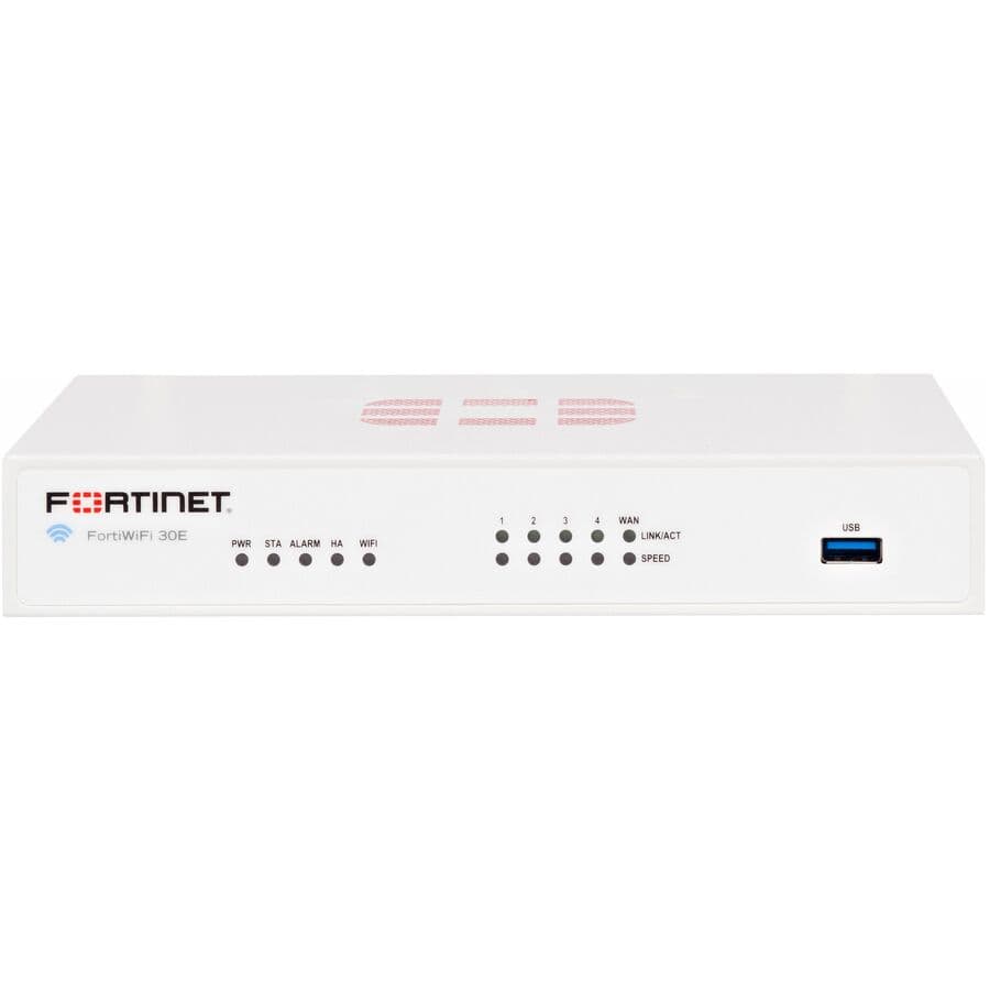 Fortinet FortiWiFi-30E Plus 1-year CSPP enterprise support bundle for firewall coverage