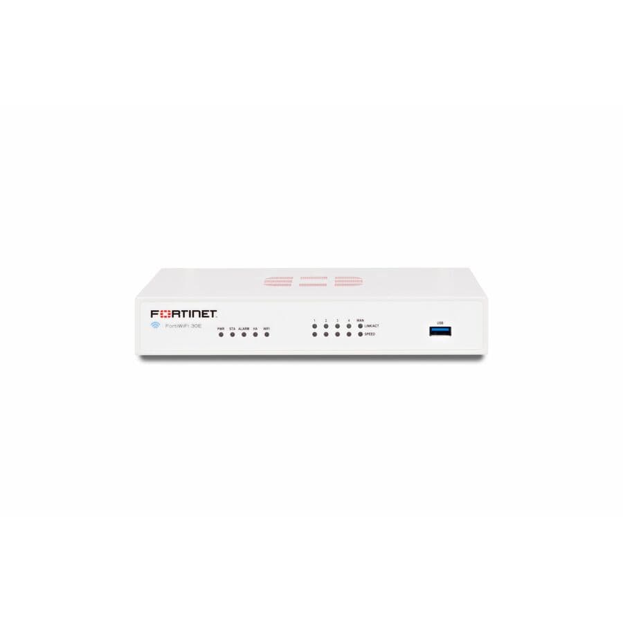 Fortinet FortiWiFi-30E Plus 1-year CSPP threat protection bundle for branch firewall support