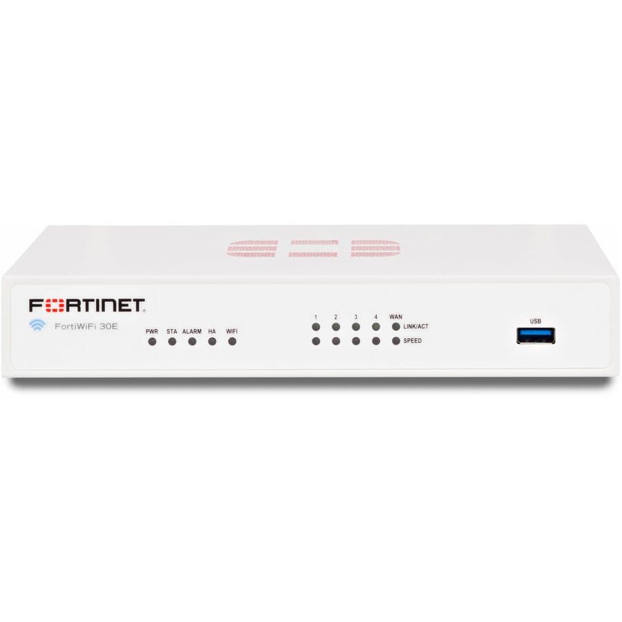 Fortinet FortiWiFi-30E Plus 3-year CSPP enterprise bundle for branch firewall and VPN security