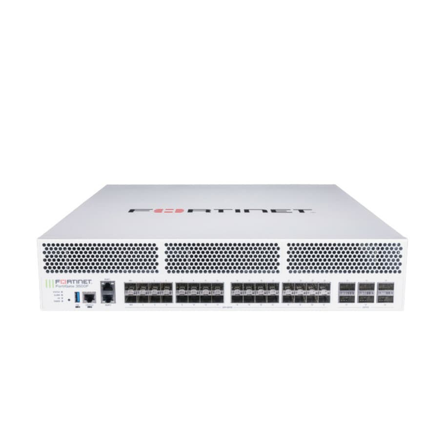 Fortinet FortiGate 3501F rack-mount firewall with 100GE and 25GE ports