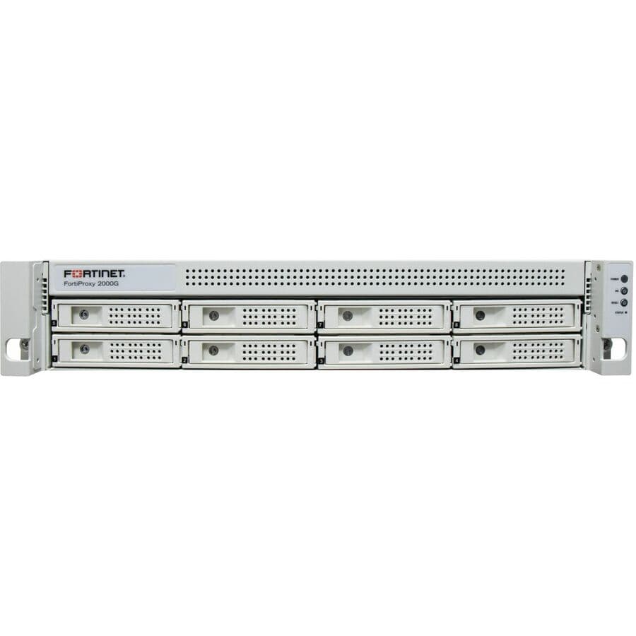 Fortinet FortiProxy 2000G proxy appliance with multiple Gigabit and 10GbE ports