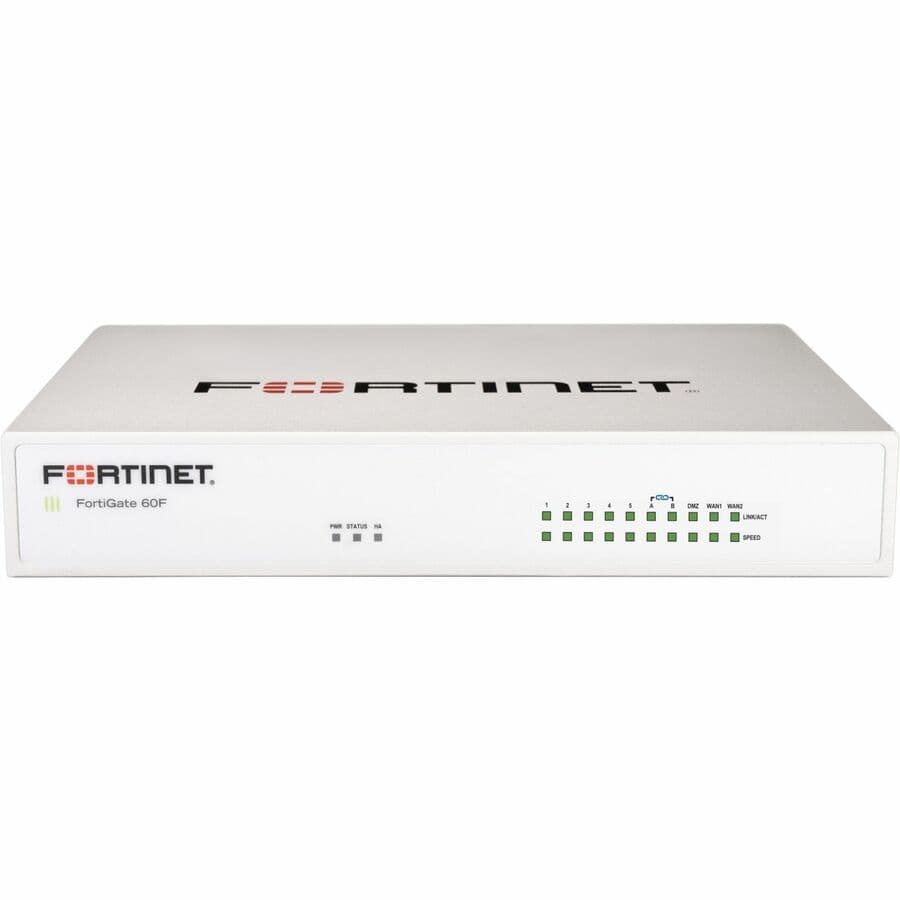 Fortinet FortiGate 60F EP 3YR next-gen firewall bundle for branch security